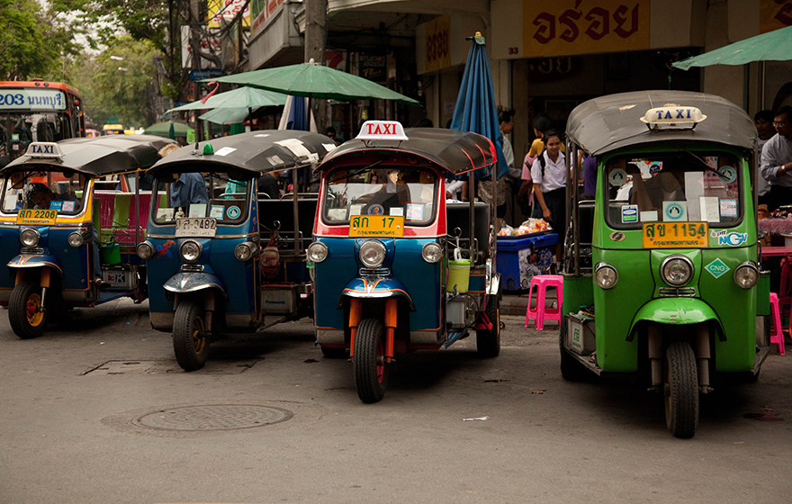 Bangkok Tuk Tuks