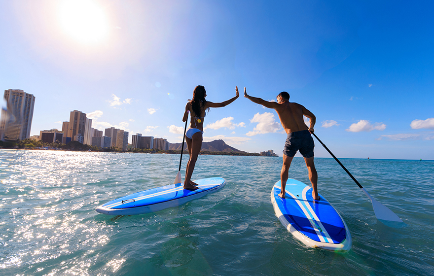 Waikiki, SUP, Oahu