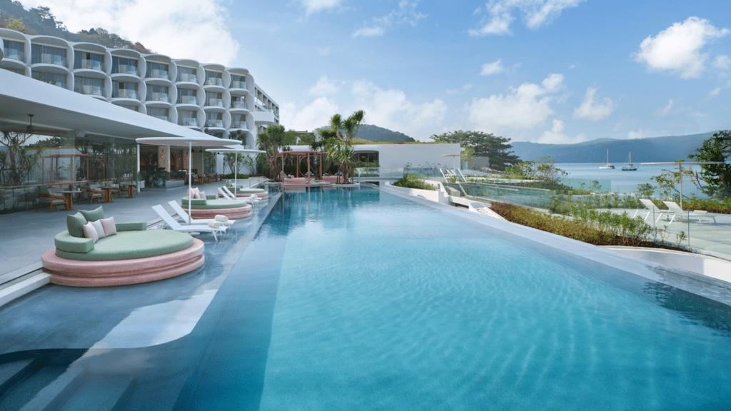 Pool view at Veranda Resort Phuket