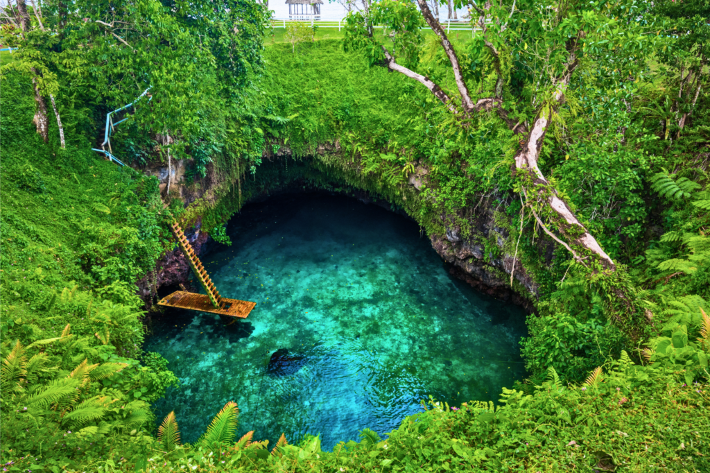 To Sua Ocean Trench, Upolu, Samoa