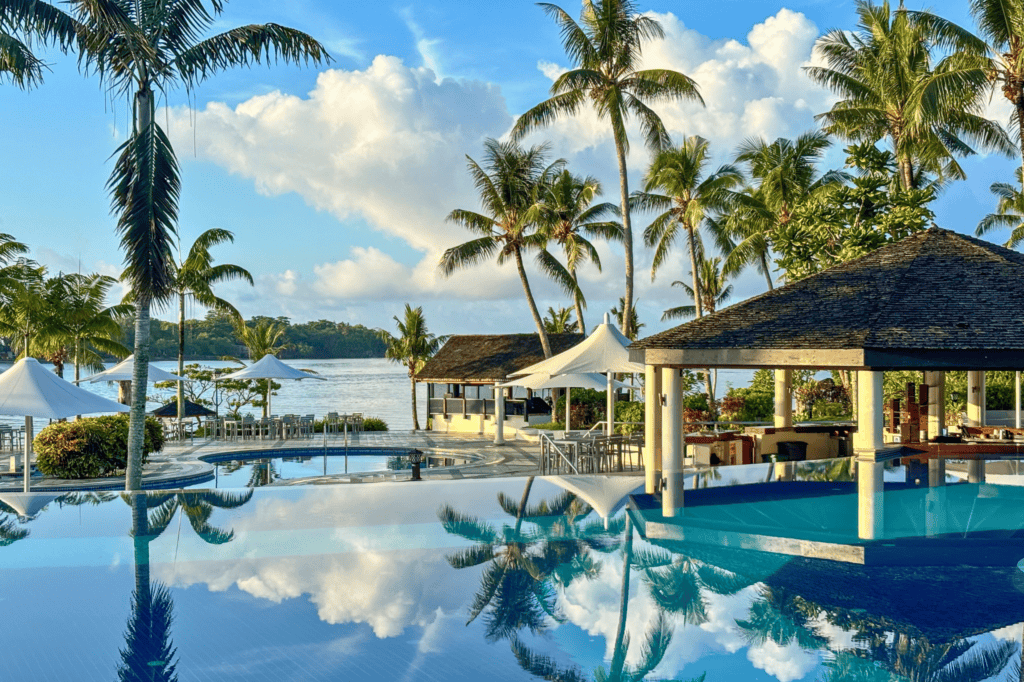 Poolside at Warwick Le Lagon, Vanuatu